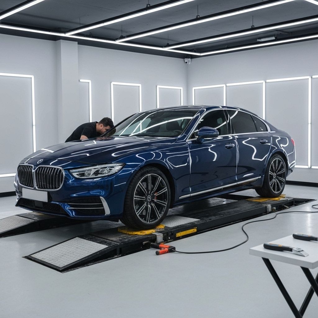 Car wrapping process